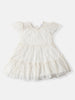 Nautinati Girls Tiered Lace Party Frock