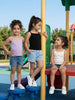 Nautinati Girls' 100% Cotton Pack of 3 Solid Essentials Camisoles