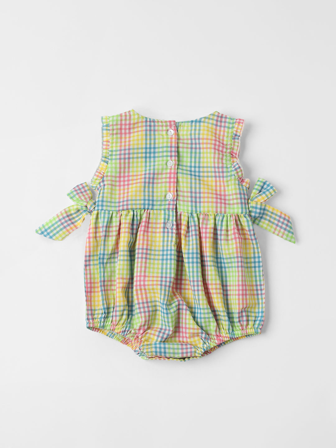 Nautinati Girls Romper Dress With Bows