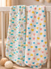 Nautinati Baby Girls' Muslin 100% Cotton Pack of 2 All-over Print Woven Swaddles