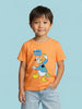 Nautinati Boys' 100% Cotton Crew Neck Disney Donald Duck Placement Print T-shirt