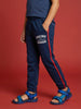 Nautinati Boys' 100% Cotton Racing Graphic Joggers with Contrast Piping