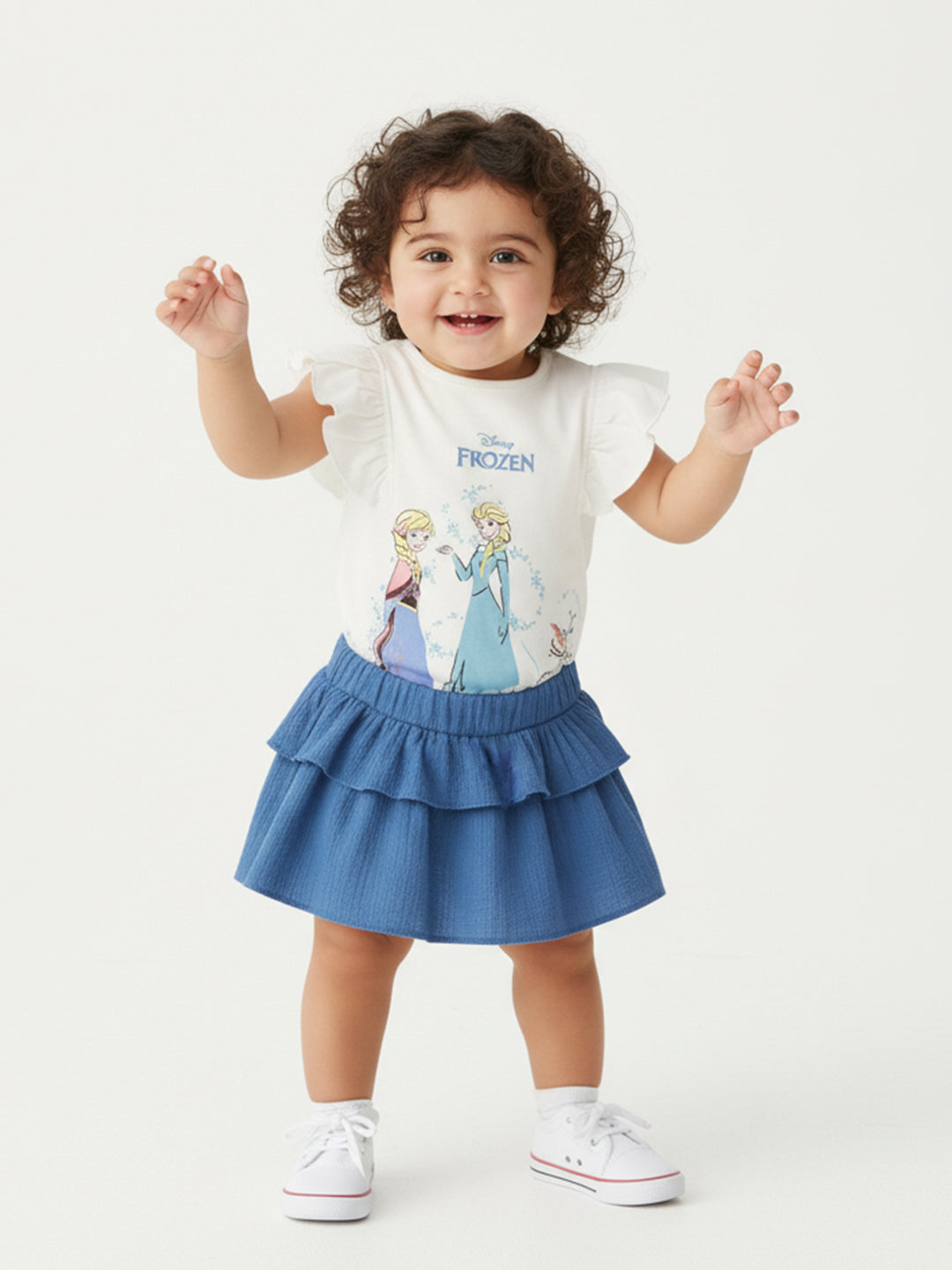 Nautinati Girls Frozen Disney Princess Clothing Set | Age 0 - 2 Years