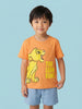 Nautinati Boys' 100% Cotton Crew Neck Disney Lion King Simba Placement Print T-shirt