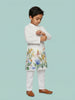 Nautinati Boys' 100% Cotton Festive Resort Style Print Kurta & Pyjama Set