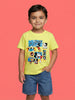 Nautinati Boys' 100% Cotton Crew Neck Disney Mickey Mouse Pop Art Placement Print T-shirt