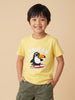 Nautinati Boys' Pack of 3 Cotton Pineapple and Bird Printed T-shirts