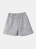 Nautinati Boys' 100% Cotton Shorts | Pigment Print | Pack of 2 | Age 0 - 2 Years