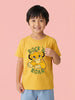 Nautinati Boys' 100% Cotton Crew Neck Disney Lion King Rock & Roar Placement Print T-shirt