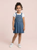 Nautinati Baby Girls Pinafore Co-ord Set