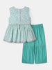 Nautinati Girls Ethnic Top & Bottom Set | Pack of 1 | 5-6Y