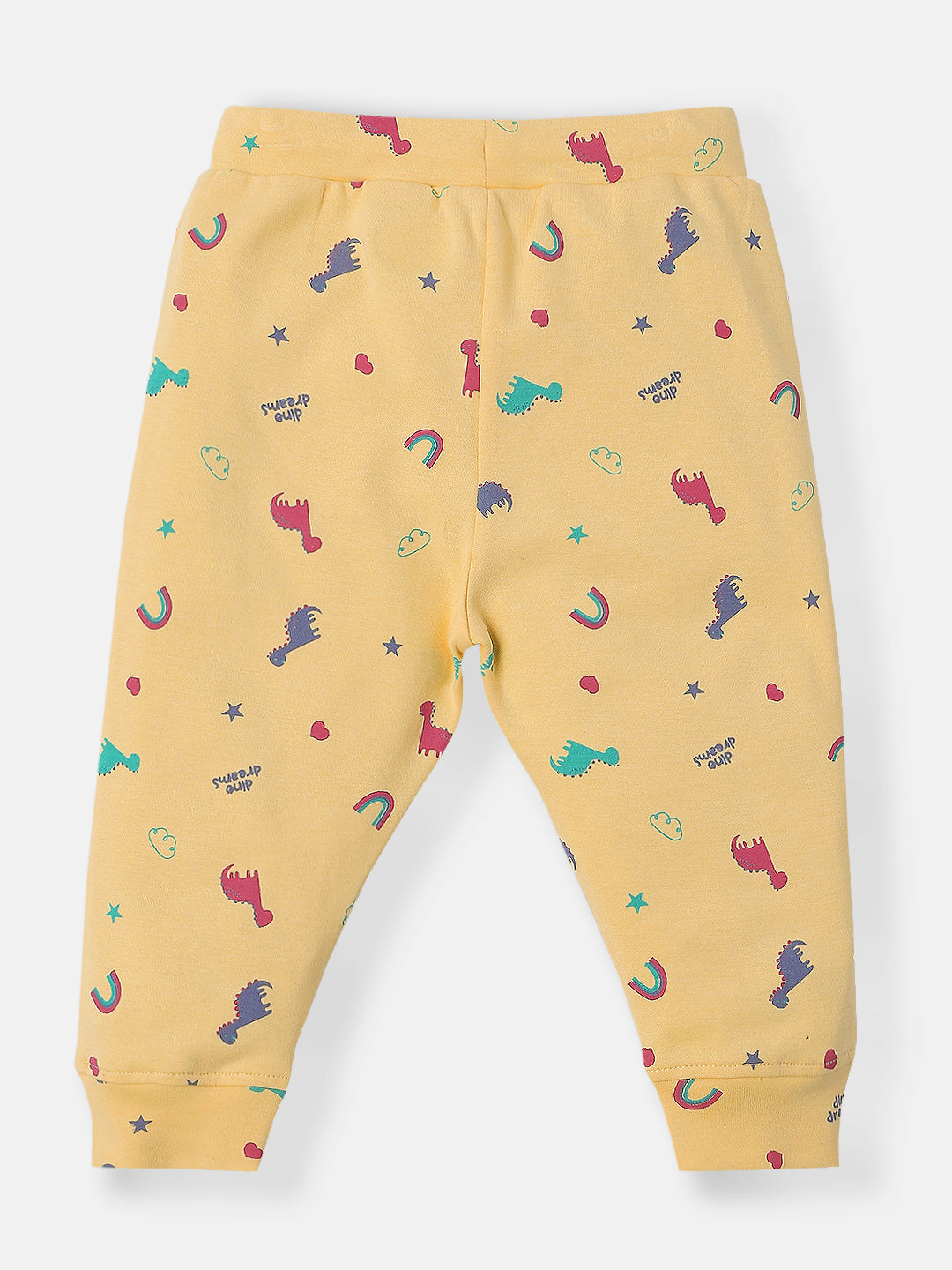 Nautinati Infants 100% Cotton Printed Ankle-length Pants