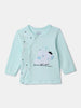 Nautinati Baby Blue Printed 7 Pieces Gift Set for Infant Boys