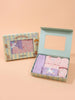 Nautinati Baby Girls Pure Cotton Summer themed Printed 5-pieces Gift Set
