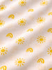Nautinati Baby Girls' Muslin 100% Cotton Pack of 2 All-over Print Woven Swaddles