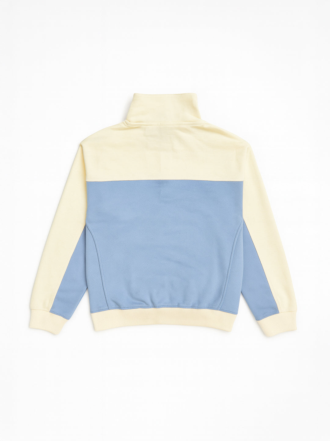 Nautinati Blue and White Graphic Print Sweatshirt for Boys