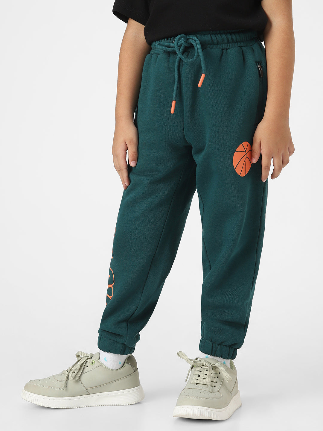 Nautinati Boys' Solid Utility Joggers