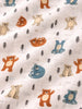 Nautinati Baby Boys' Muslin 100% Cotton Pack of 2 All-over Print Woven Swaddles
