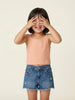 Nautinati Girls' 100% Cotton Pack of 2 Solid Essentials Camisoles