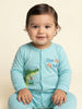 Nautinati  Baby Boys' 100% Cotton Pack of 2 Printed Sleepsuits