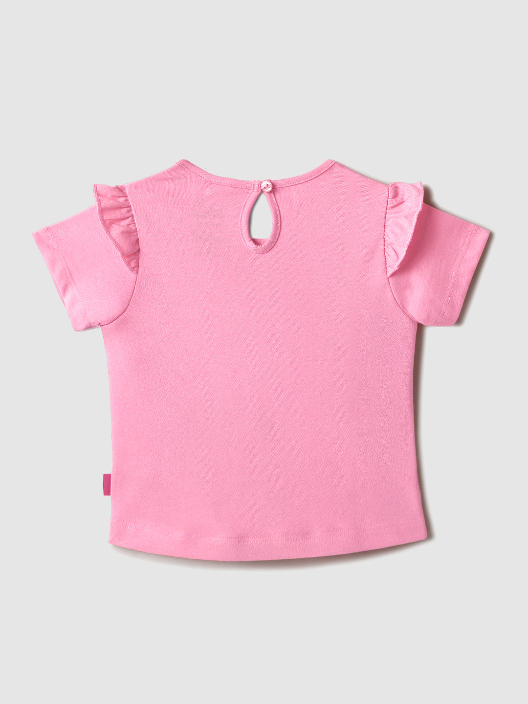 Nautinati Girls' Cotton Minnie Print T-shirt