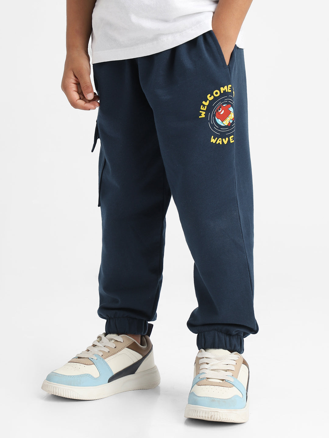 Nautinati Boys Multi-pocket Cargo Joggers | Age 2 - 10 Years