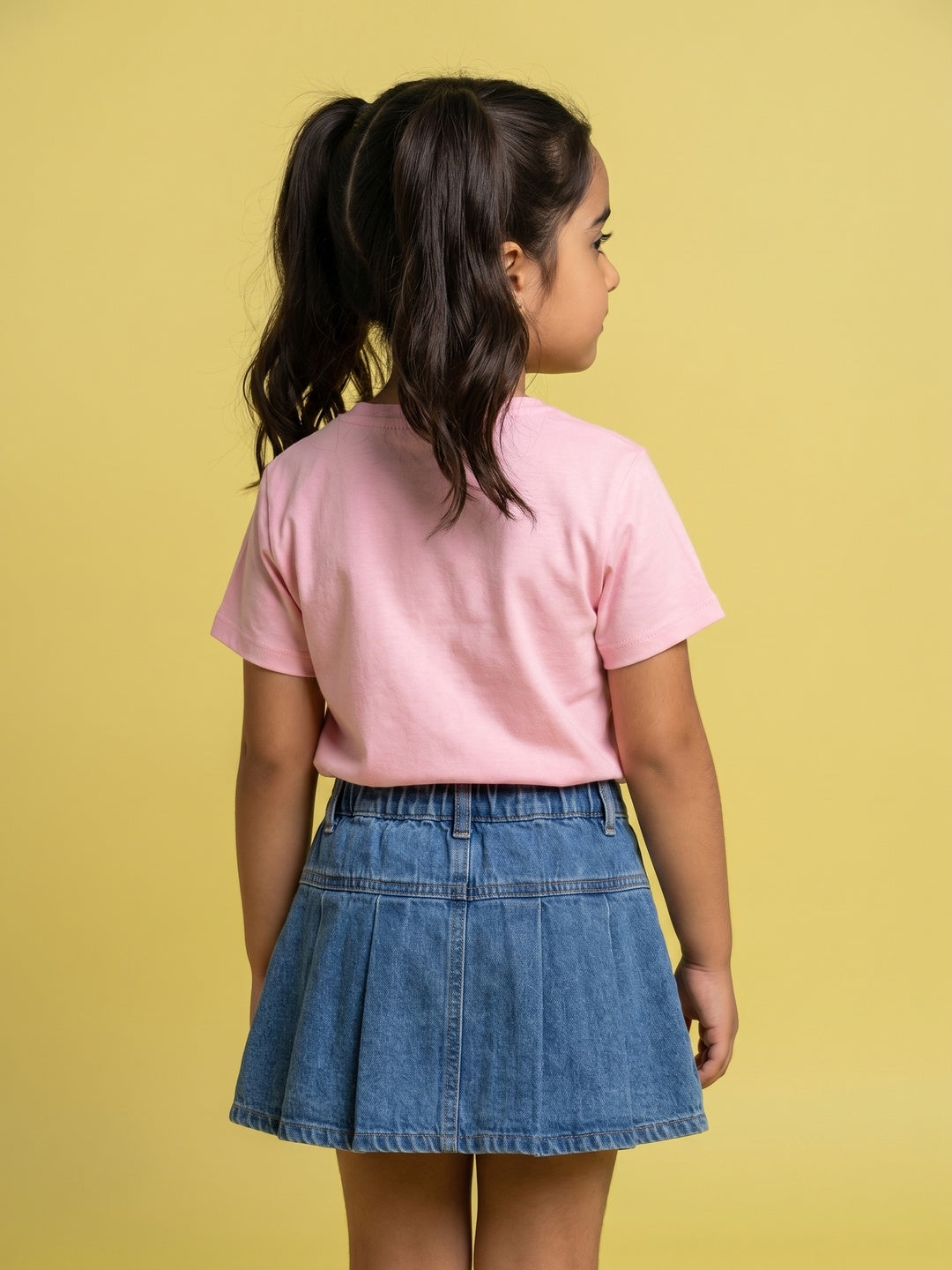Nautinati Girls' Cotton Boba Tea Printed T-shirt
