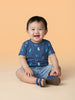 Nautinati Baby Boys' Cotton All-over Number and Sea Animals Printed T-shirt Pack of 2