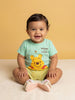 Nautinati Baby Boys Winnie The Pooh Printed Regular Fit T-shirt and Shorts Set