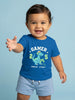 Nautinati Baby Boys' 100% Cotton Pack of 2 Dinosaur Print Crew Neck T-shirts