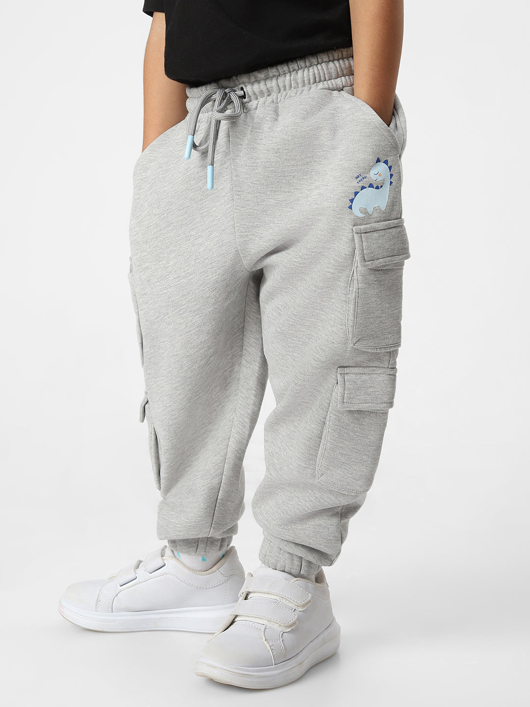 Nautinati Boys' Solid Utility Joggers