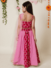 Nautinati Red Festive Ethnic Set For Girls – Cotton Comfort & Style