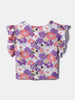 Nautinati Girls' Printed Top | Elastic Detail | Age 2 - 10 Years