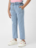 Nautinati Girls' Cotton Denim Distressed Jeans