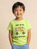 Nautinati Boys' Cotton All-over Animal Printed T-shirt Pack of 3