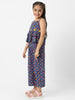 Nautinati Girls' Combo Set of Tiered Top and Bottoms