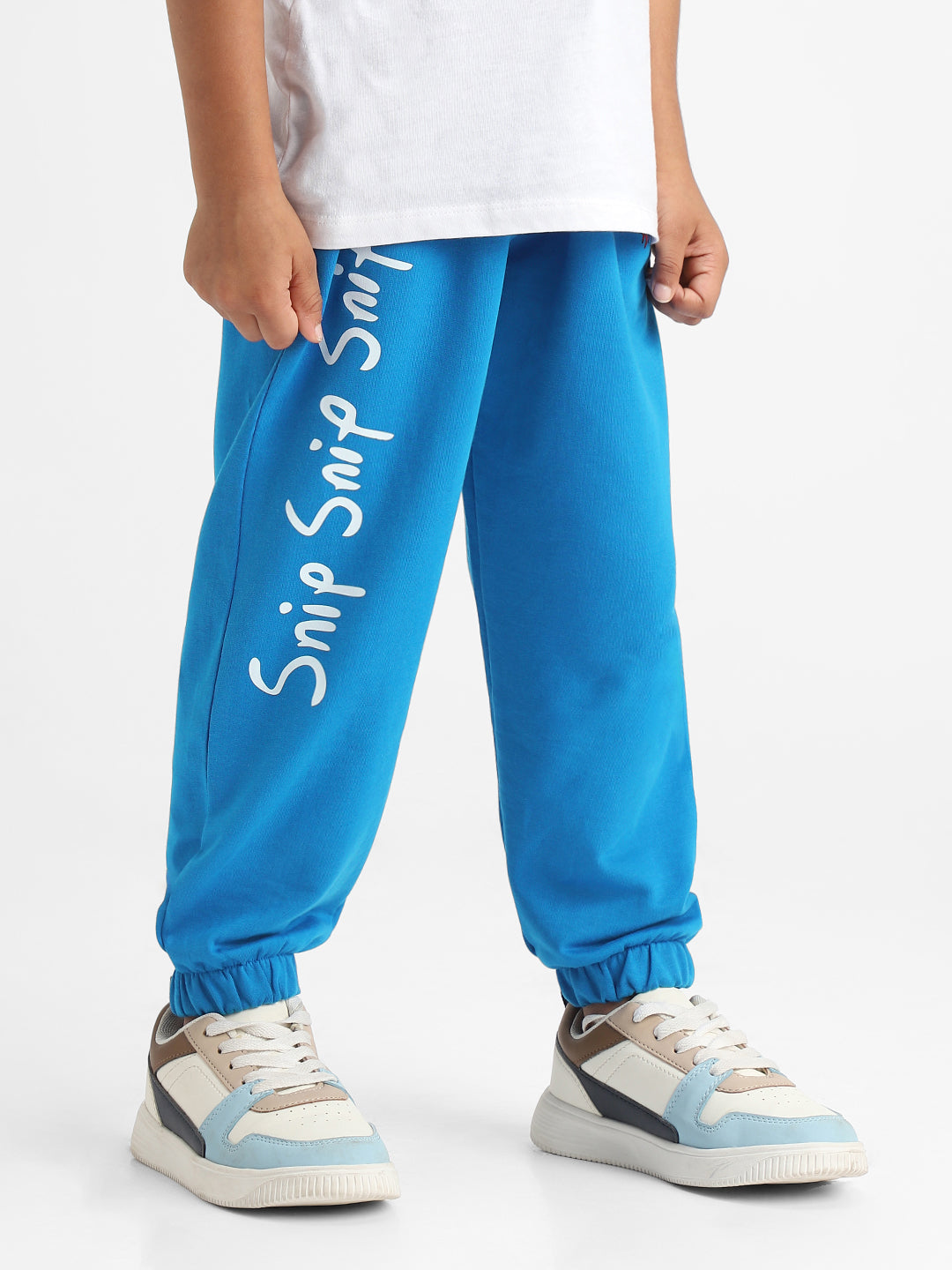 Nautinati Boys Embroidered Cotton Joggers | Age 2 - 10 Years