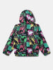 Nautinati Boys' Dino Printed Windbreaker Jacket | Hooded Design | Age 2 - 10 Years