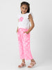 Nautinati Girls' Polka Print Combo Set of Top and Bottoms