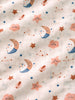 Nautinati Baby Girls' Muslin 100% Cotton Pack of 2 All-over Print Woven Swaddles