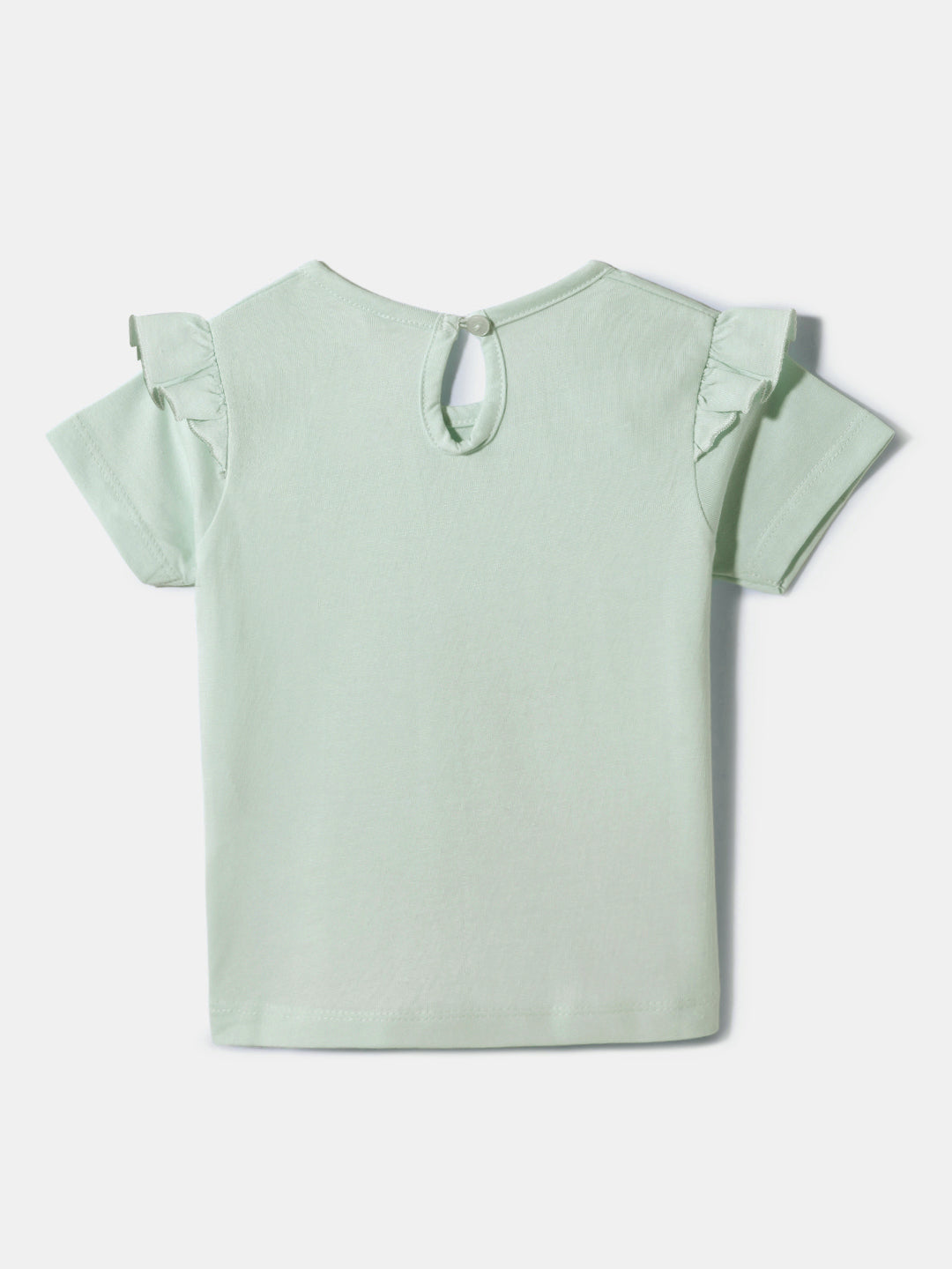 Nautinati Girls' Cotton Printed Top | Elsa Print | Age 0 - 2 Years