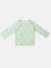 Nautinati Infants Cotton Cute Print Pack of 2 T-shirt