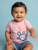 Nautinati Boys' Pack of 3 Cotton Sea Animal Printed T-shirts