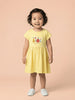 Nautinati Baby Girls' 100% Cotton Pack of 2 Tropical-theme Floral, Fruit Graphic Print Dresses