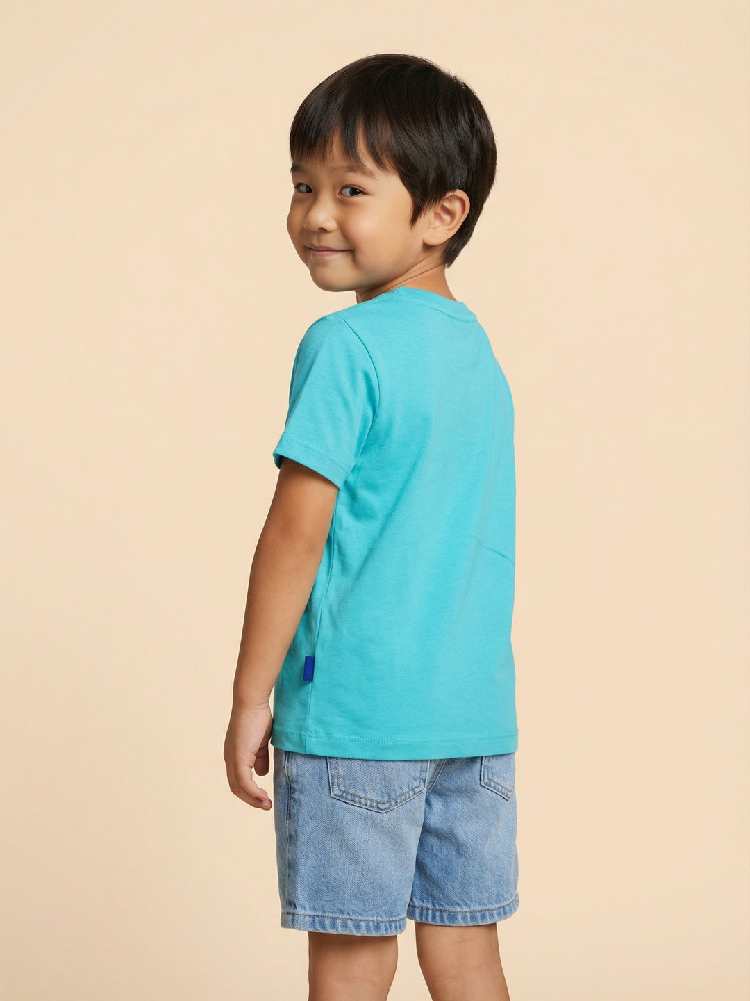 Nautinati Boys' 100% Cotton Pack of 2 Gaming Print  Crew Neck T-shirts