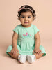 Nautinati Baby Girls' 100% Cotton Pack of 2 Tropical-theme Floral, Fruit Graphic Print Dresses