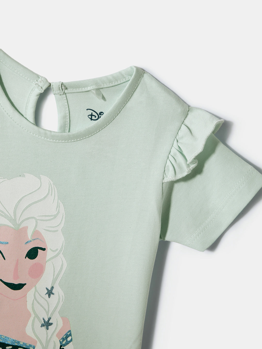 Nautinati Girls' Cotton Printed Top | Elsa Print | Age 0 - 2 Years