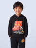 Nautinati Boys Disney Cars Graphic Printed Oversized Hoodie and Jogger Set