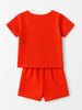 Nautinati  Cotton Mickey Mouse T-shirt & Shorts Set for Boys