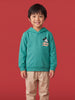Nautinati Boys Disney Christmas Mickey Mouse Puff Printed Oversized Hooded Sweatshirt